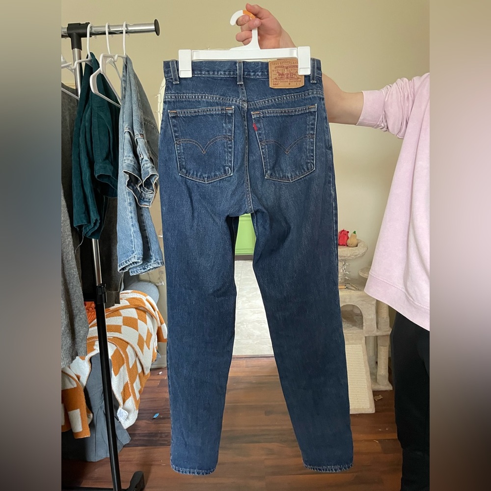 Vintage Levi’s (dark wash)